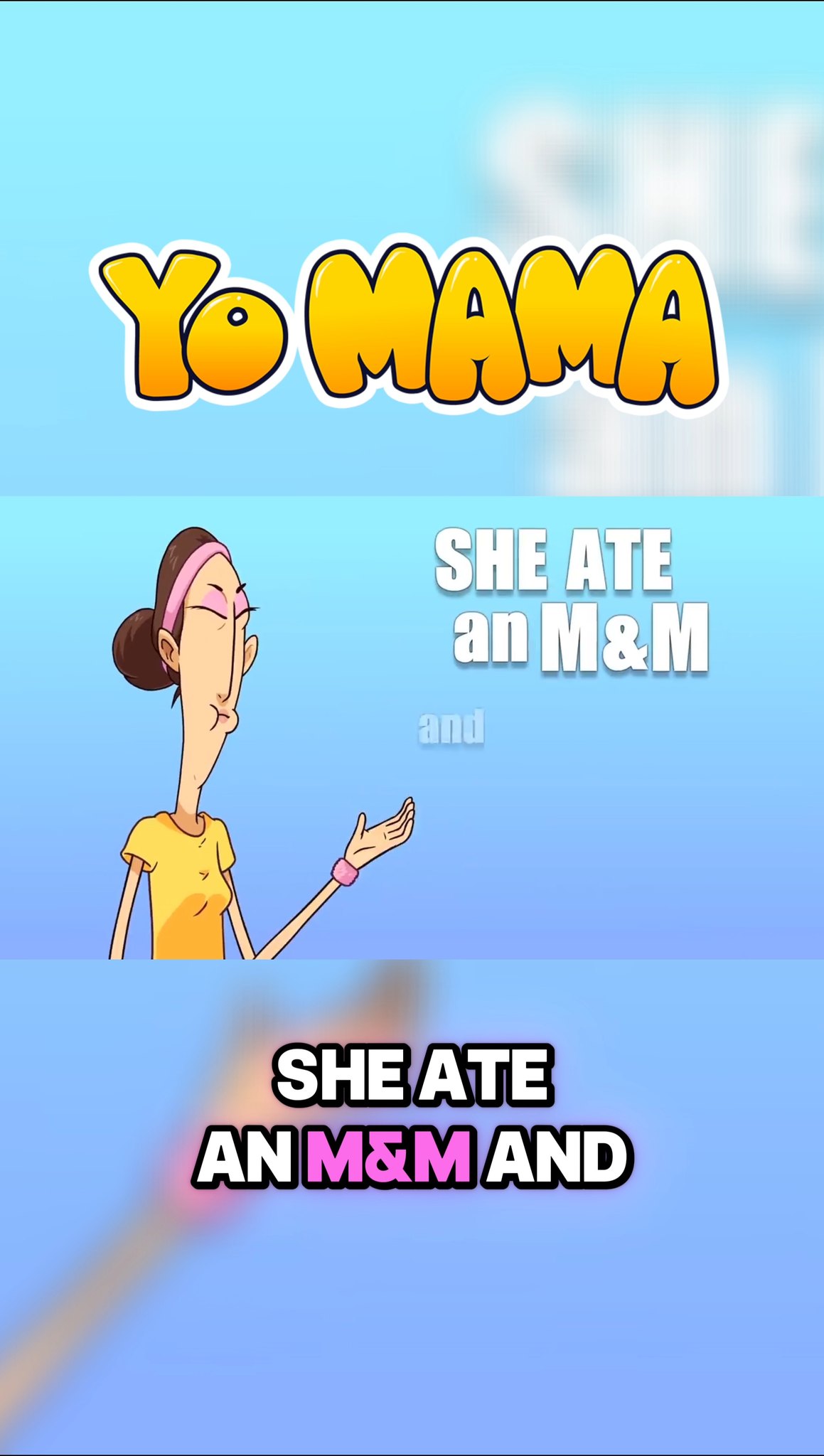 YO MAMA SO SKINNY! #yomama #comedyreels #animation | Yo Mama | Facebook