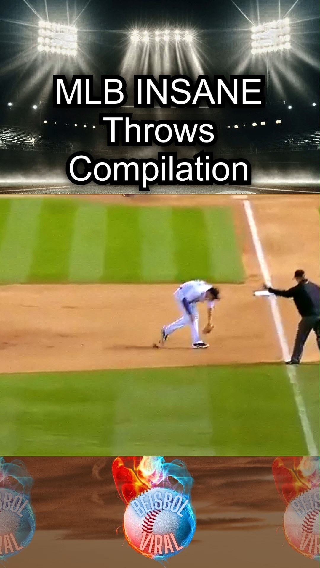 MLB INSANE Throws Compilation #mlb #baseball #beisbol #mlbbhighlights ...