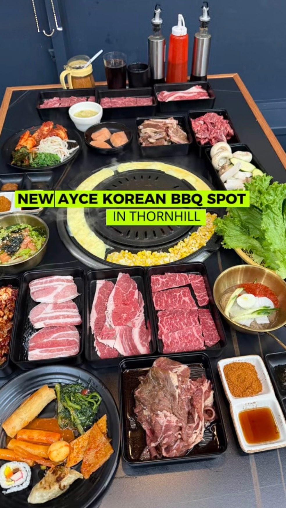 New AYCE Korean BBQ spot in Thornhill @arirangkoreanbbq_trt