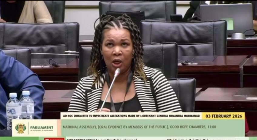 ♦️ Must Watch ♦️ EFF Deputy Secretary-General, Leigh-Ann Mathys ...
