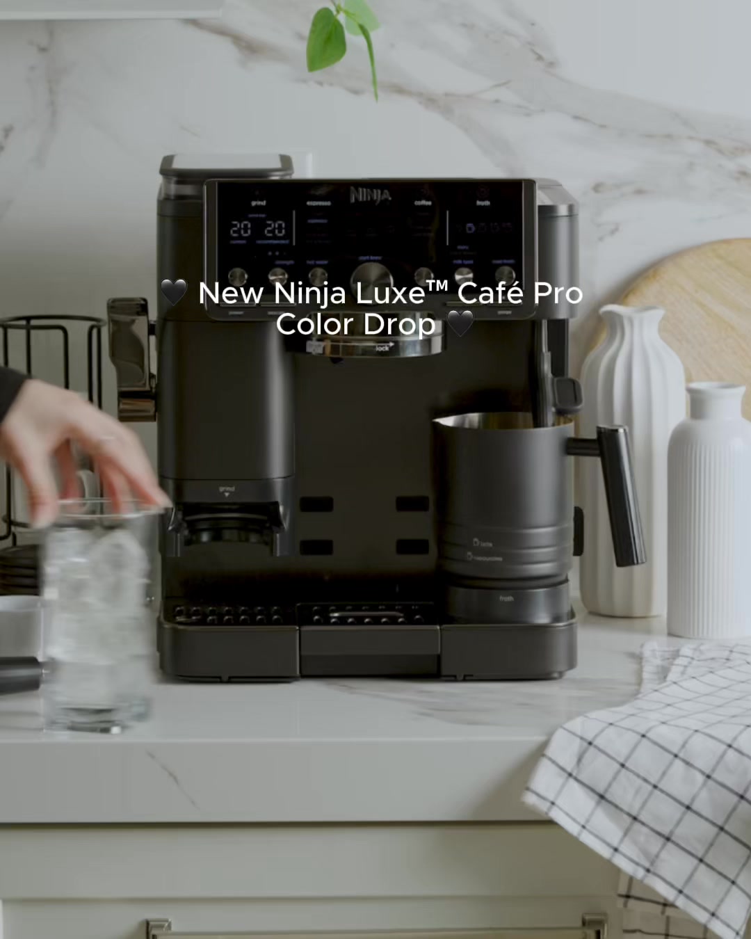 Shop the new Ninja Luxe™ Café Pro color drop with premium finishes