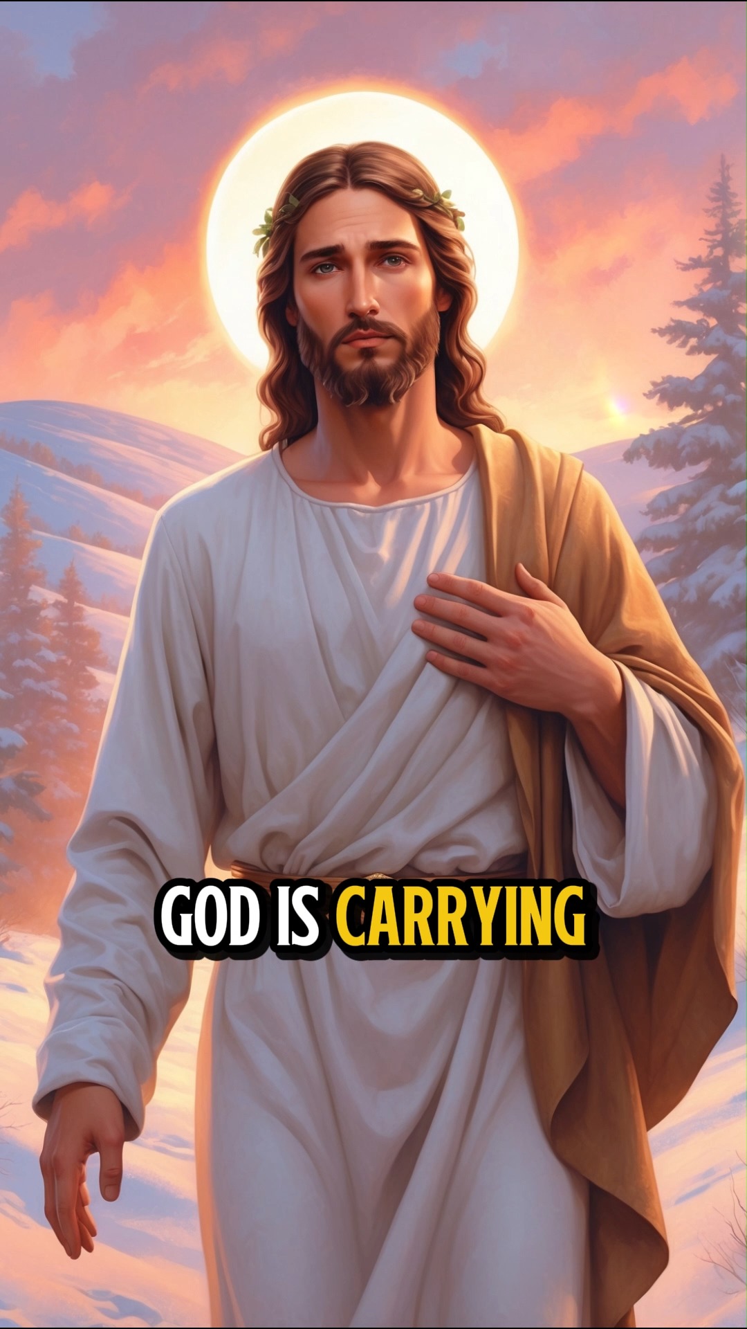 You don’t have to push through alone. Jesus is carrying what feels ...