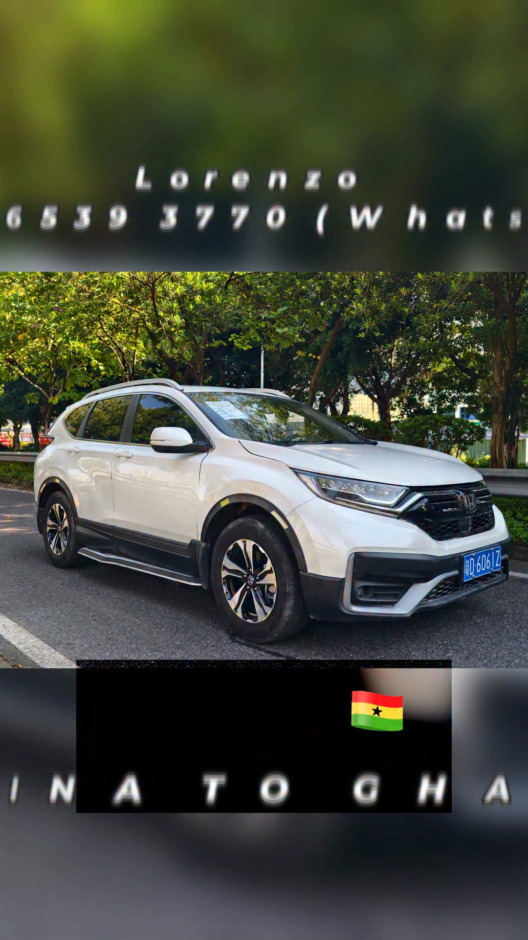 The Honda CR-V That Opened Our Ghana Story 🇬🇭 This Honda CR-V