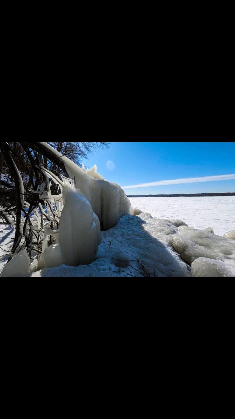 En solig dag vid Vättern #ice #winter #sweden #europe | Vädernytt ...