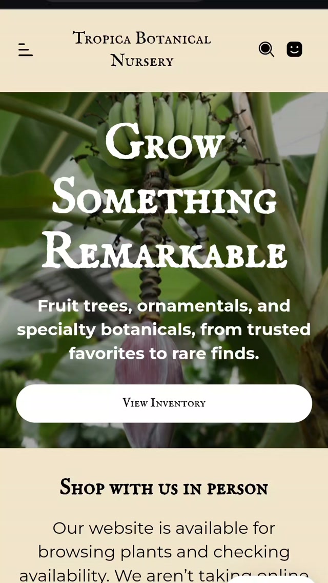 トロピカ　TROPICA: Exotic Plants and Trees Tropica Botanical Nursery | Apache Junction AZ