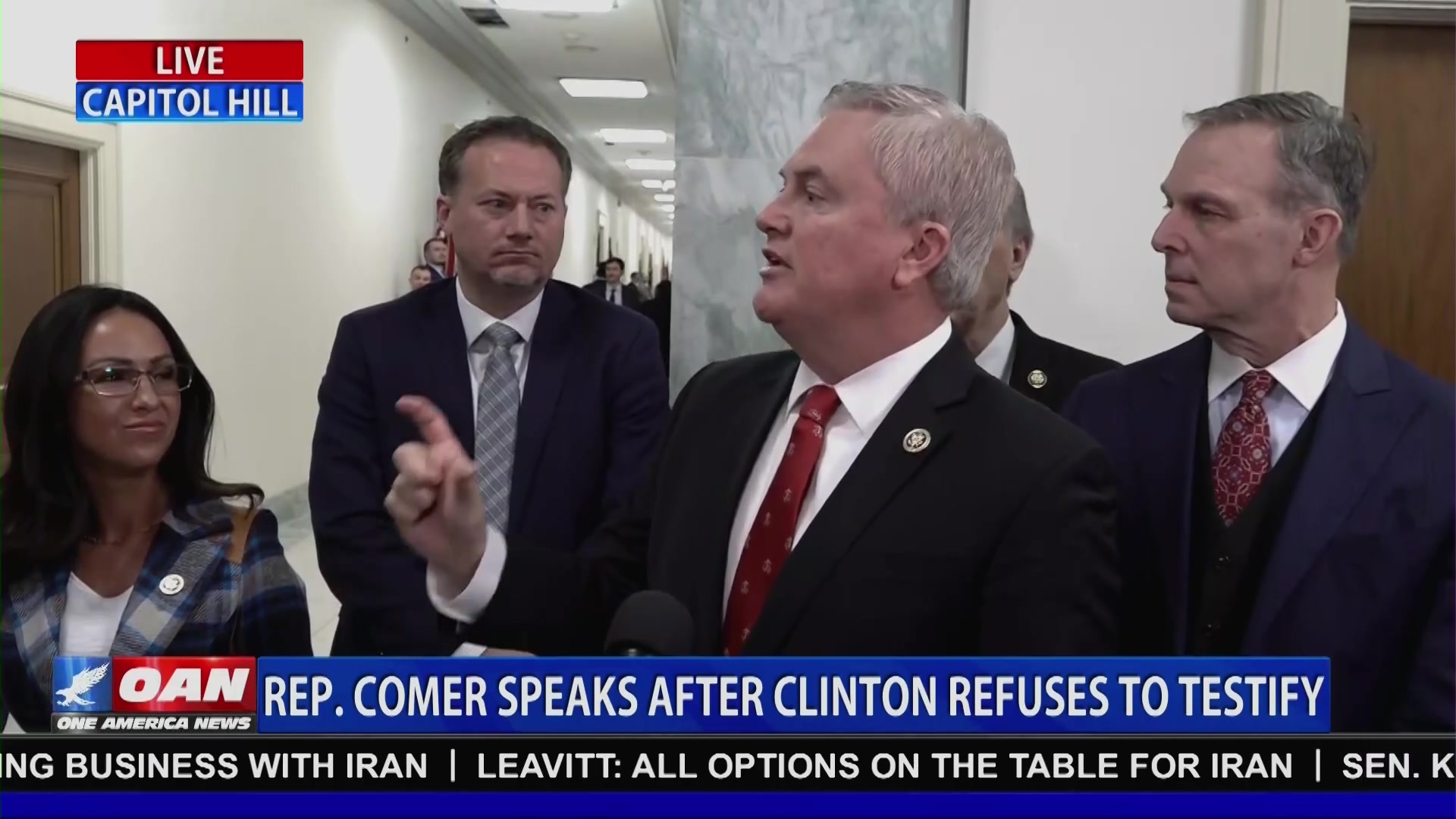Rep James Comer says Bill Clinton ignored a lawful, bipartisan subpoena ...