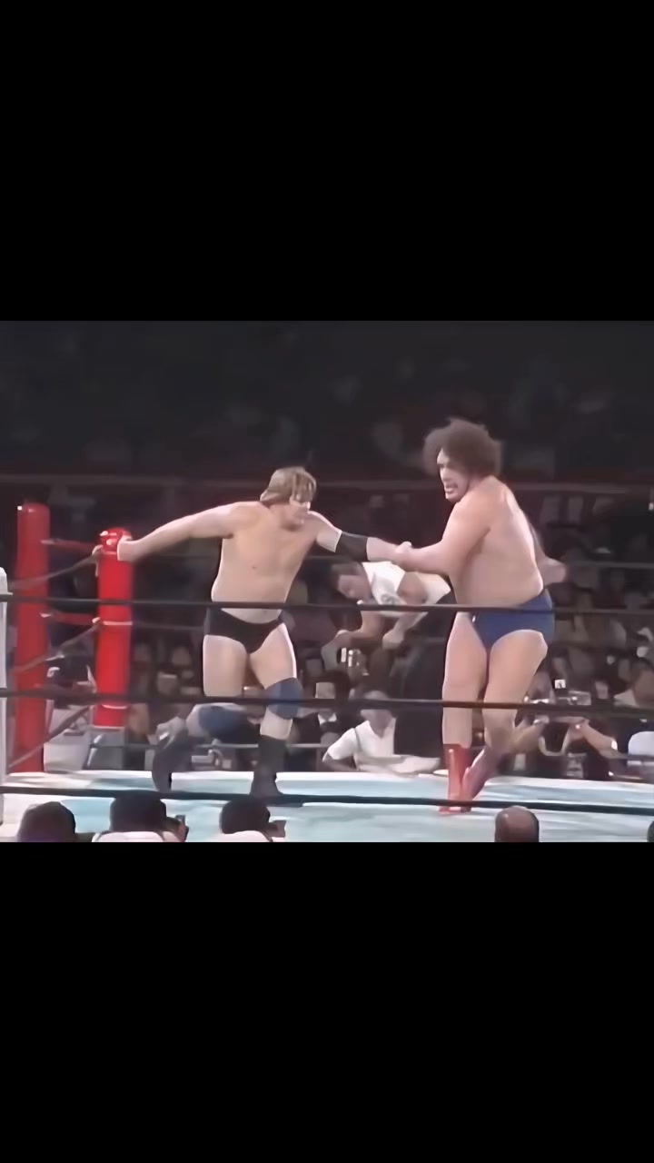 André the Giant＆Stan Andre The Giant vs. Stan Hansen | Usapang Wrestling TV