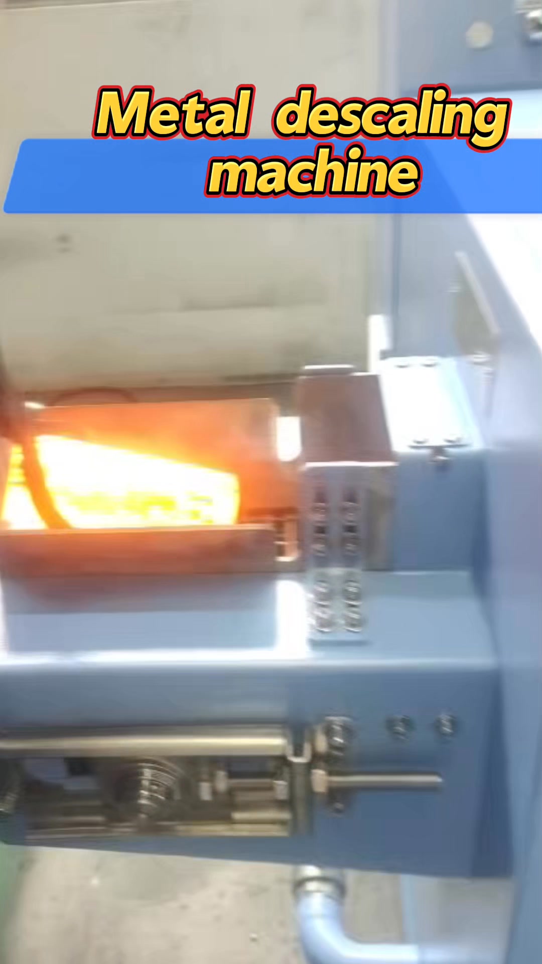 Our high-pressure descaling machine efficiently removes mill scale and ...