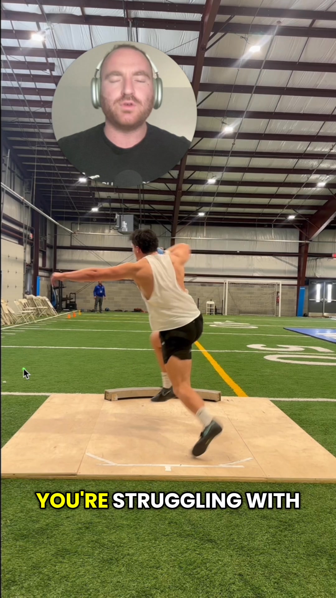 If you’re over, rotating try this #Shotput #Discus | Coach Joe Maxwell ...
