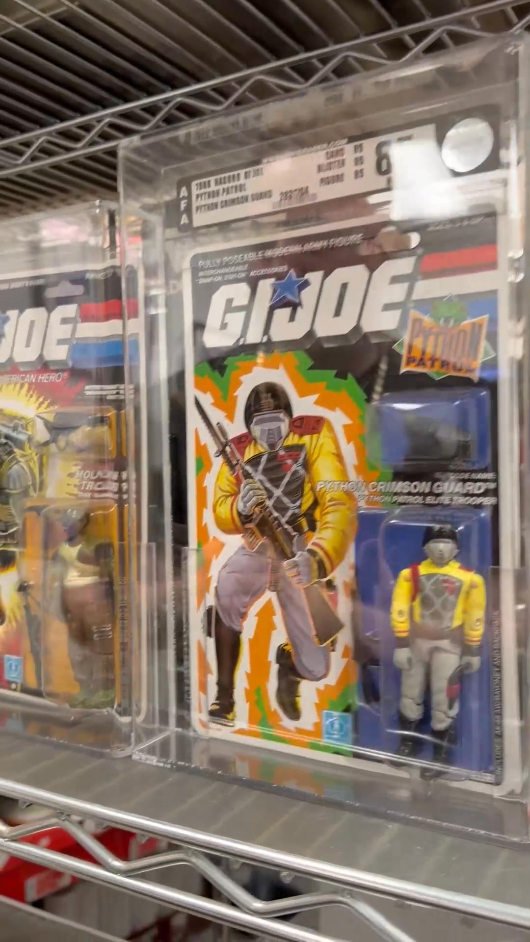 Check out all these graded vintage G.I. Joes! 🇺🇸🔥 From iconic