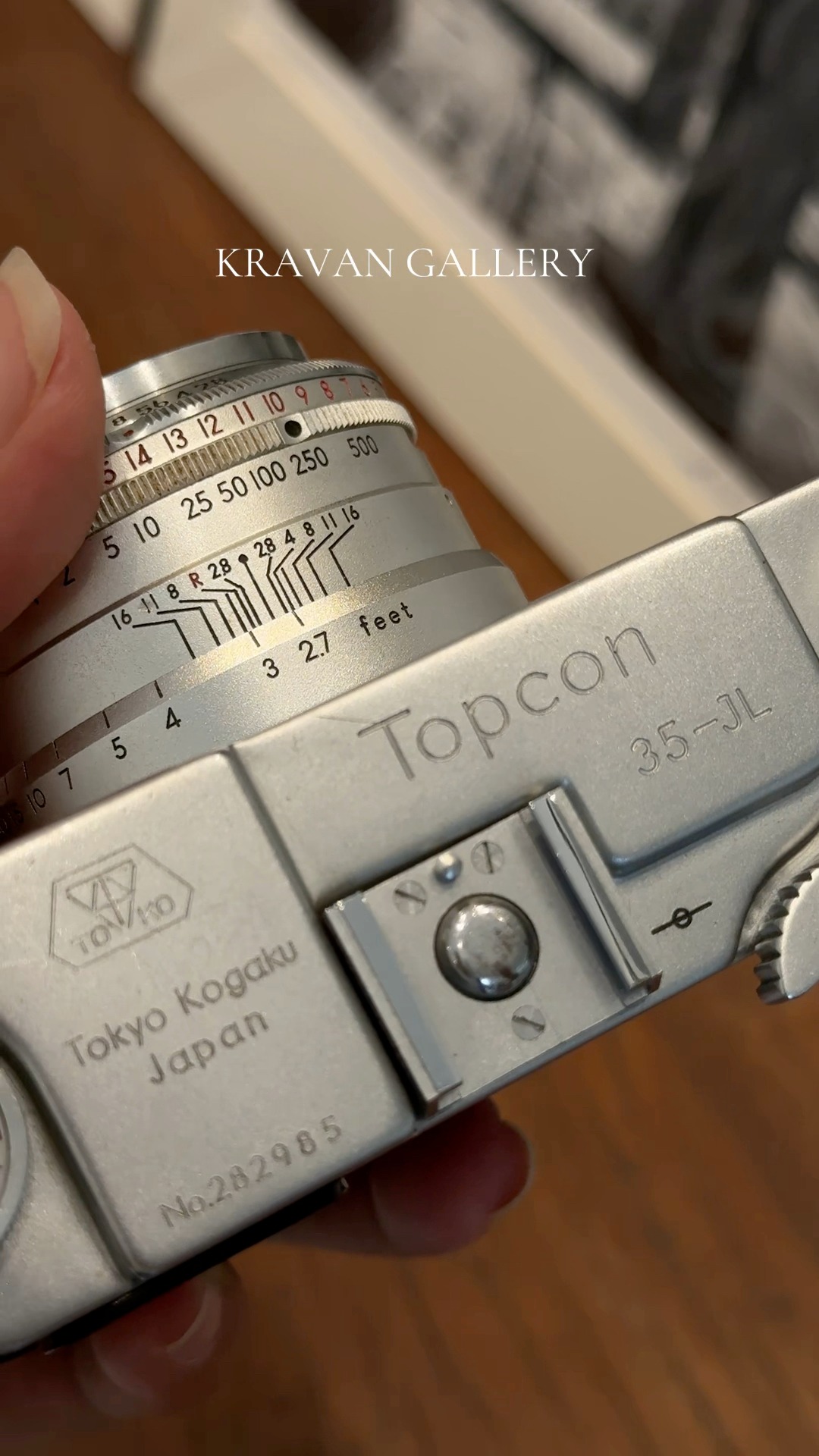 Topcon 35-JL Topcor F2 4.4cm Tokyo Kogaku Rangefinder Film Camera