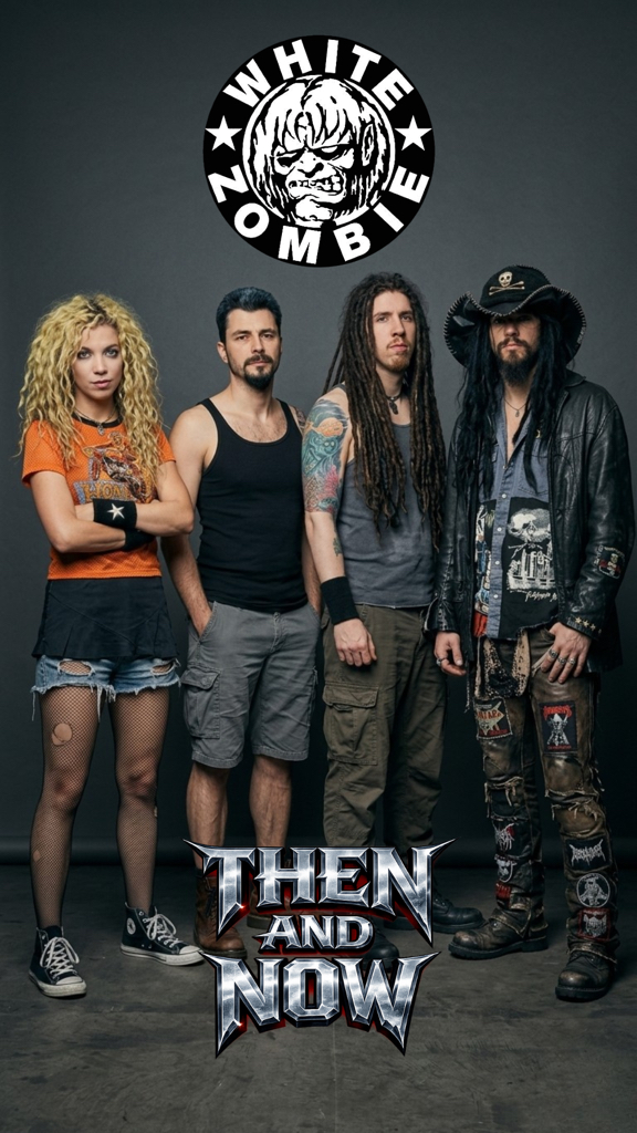 White Zombie (1985-2026) Then and Now. #whitezombie #trashmetal