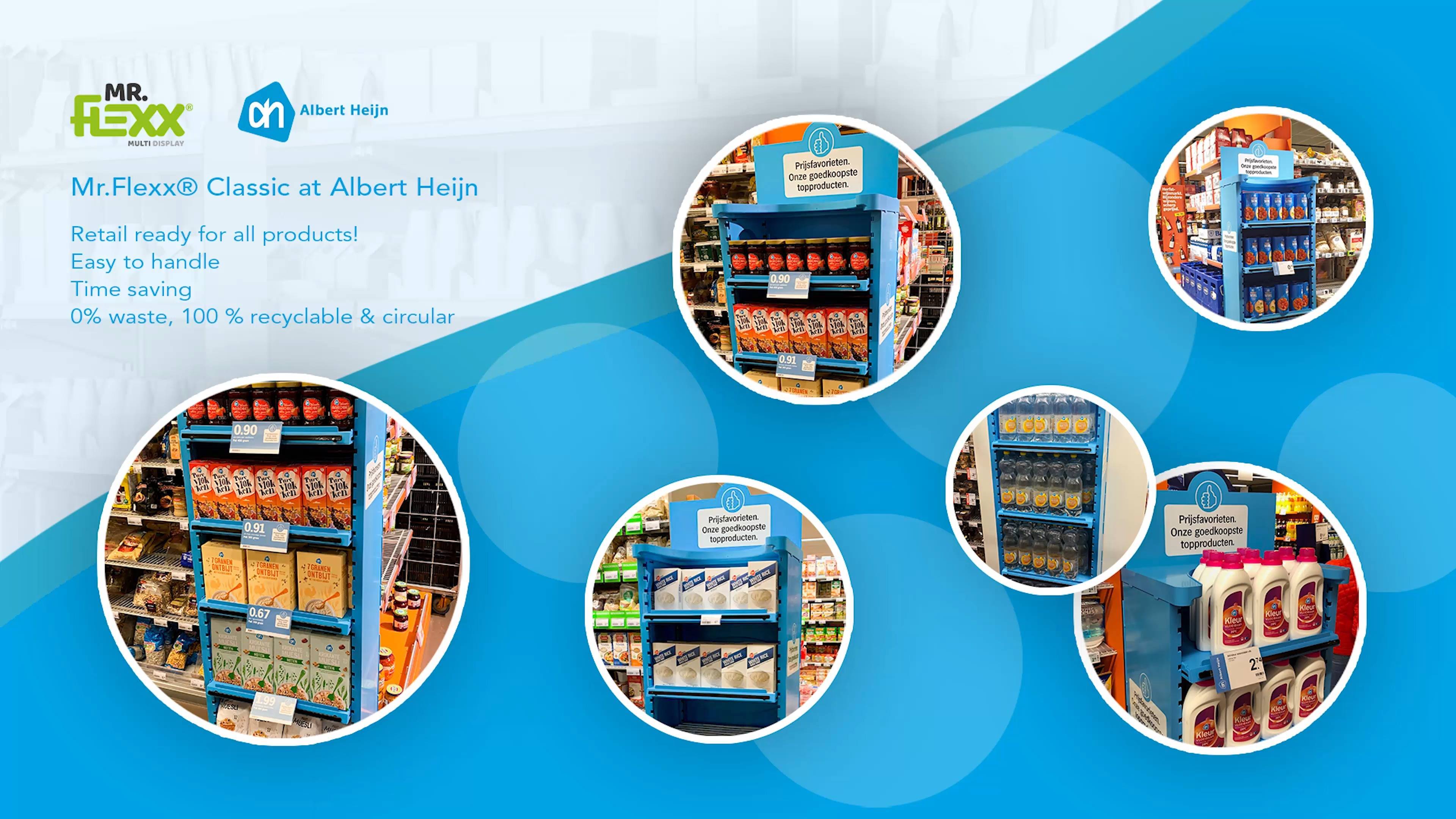 Mr. Flexx® Classic is now expanding to all Albert Heijn shops in NL and ...