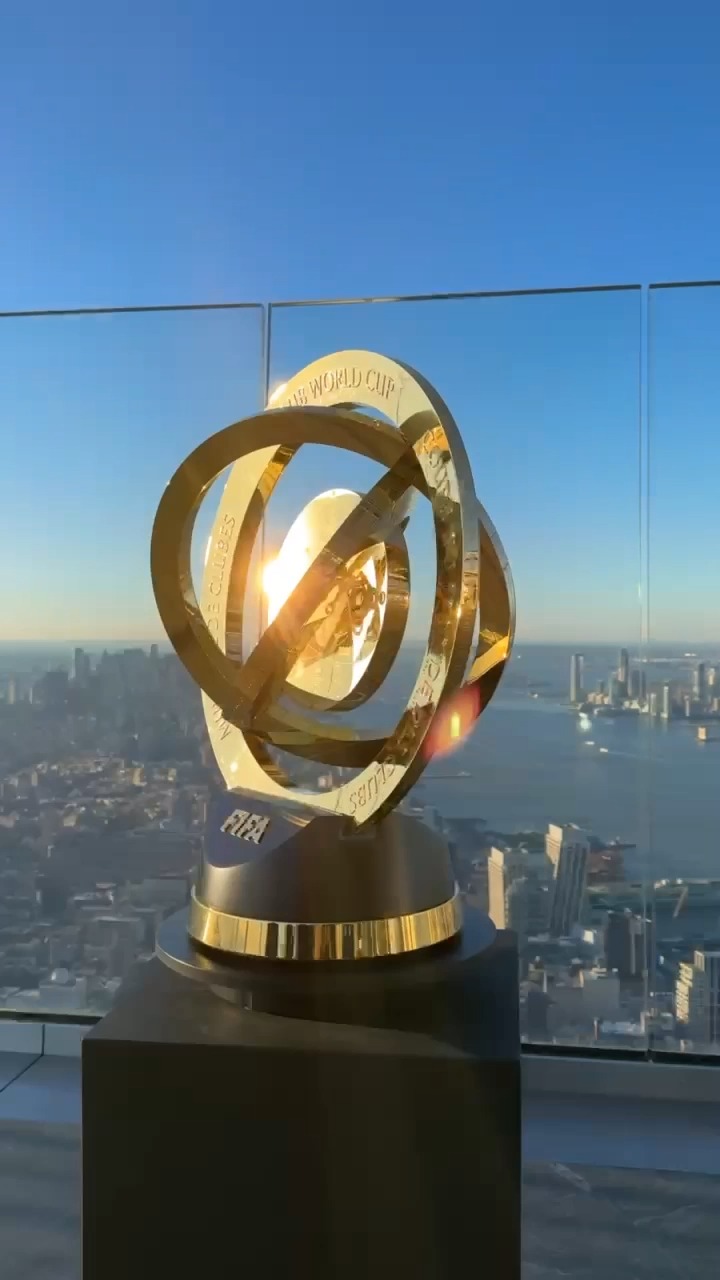 The FIFA Club World Cup trophy in all its glory 😍🏆 | FIFA