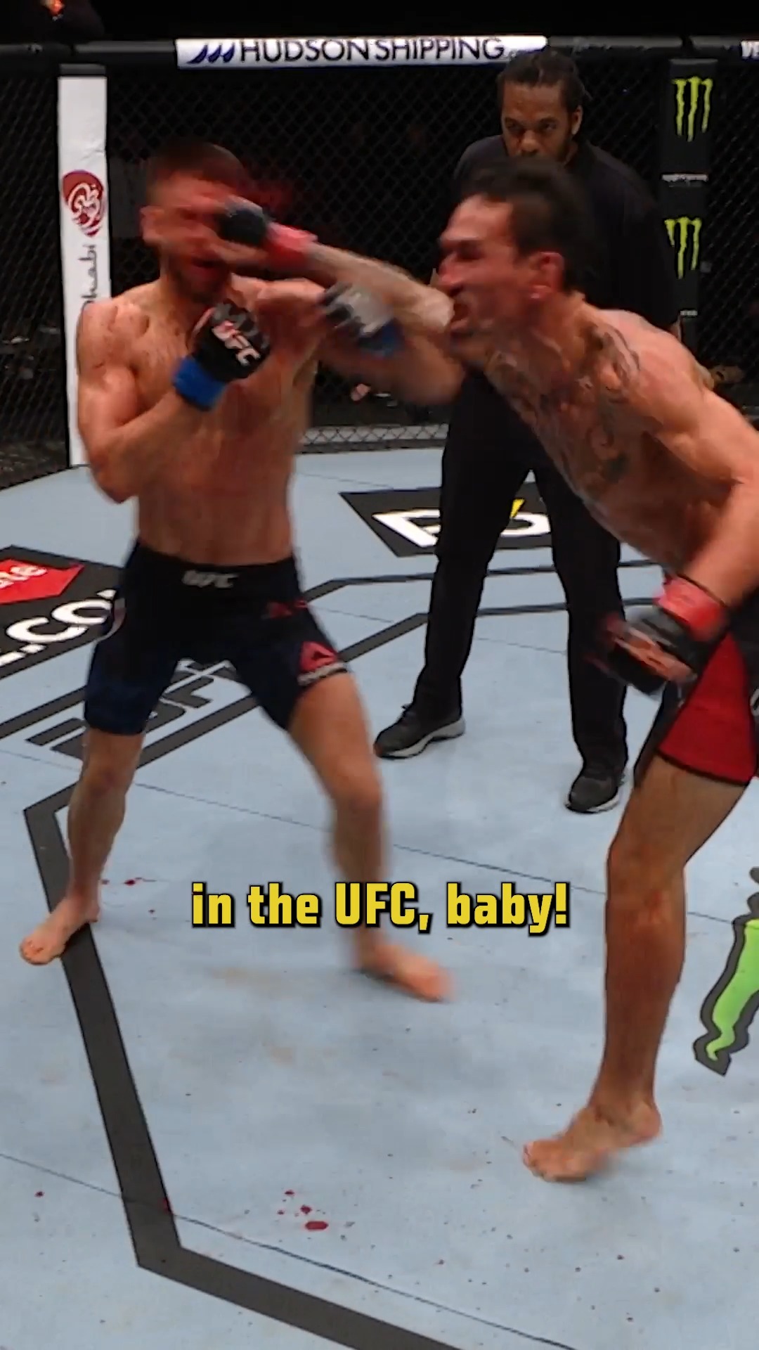 The Best Boxer in the UFC, baby! Do you know how many strikes he landed ...