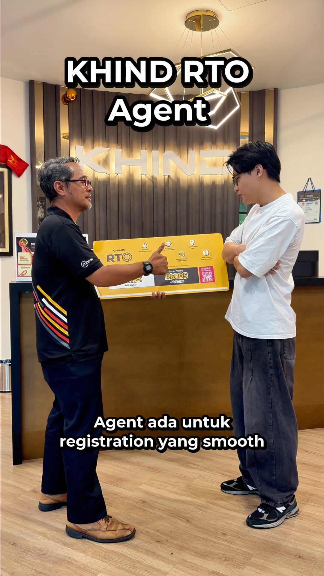 Ya! Ini sahaja yang korang perlukan kalau nak sewa milik dengan KHIND ...