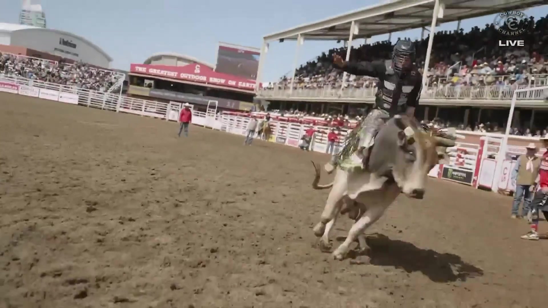 Canadian cowboy, Dakota Buttar, closes out Day 1 of Pool C at the ...