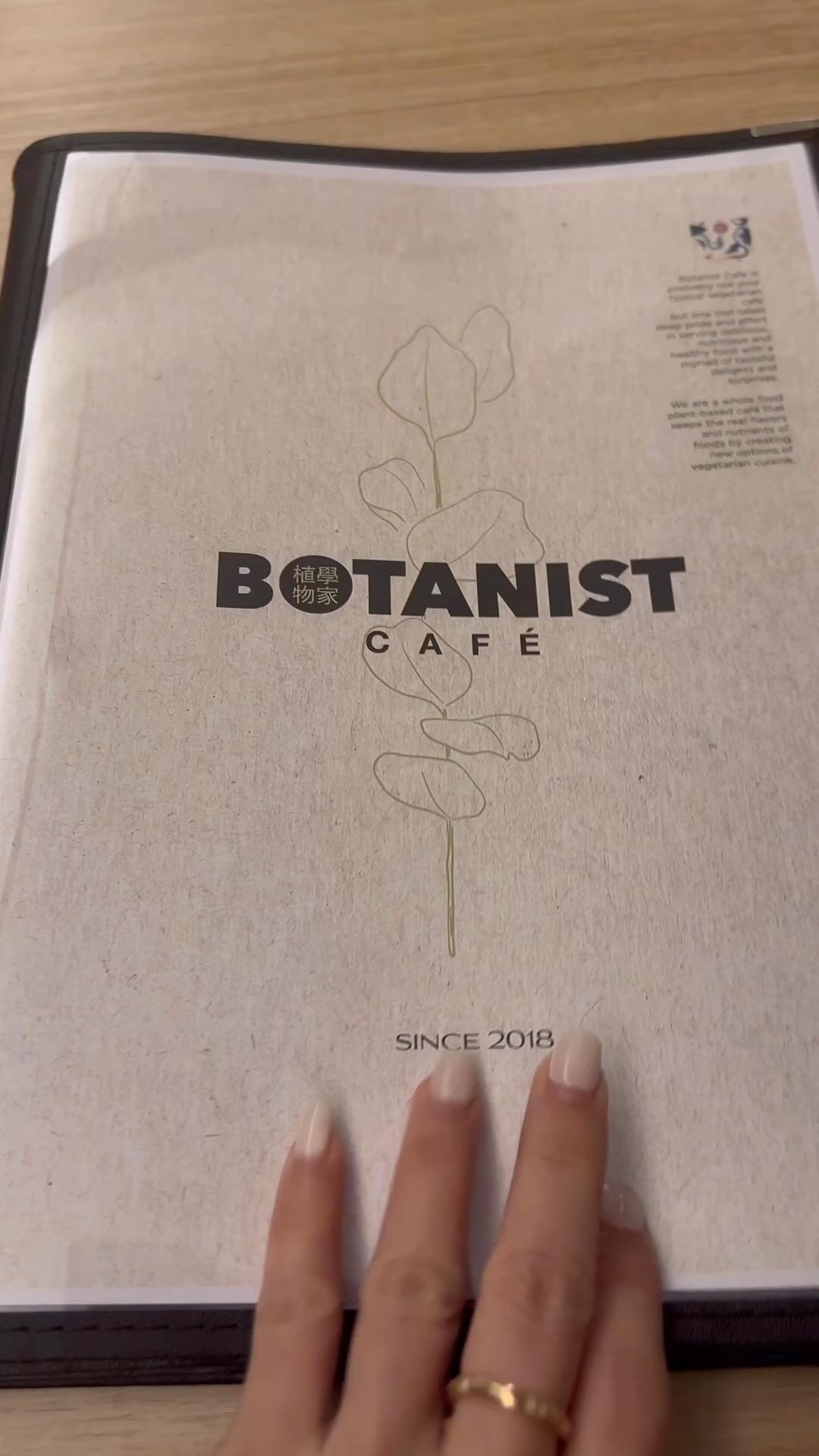 Welcome 🤗 Botanist New Menu 新菜單終於跟大家見面了😍 #botanistveggiecafe # ...
