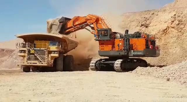 An AFEX dual agent fire suppression system protects this Hitachi