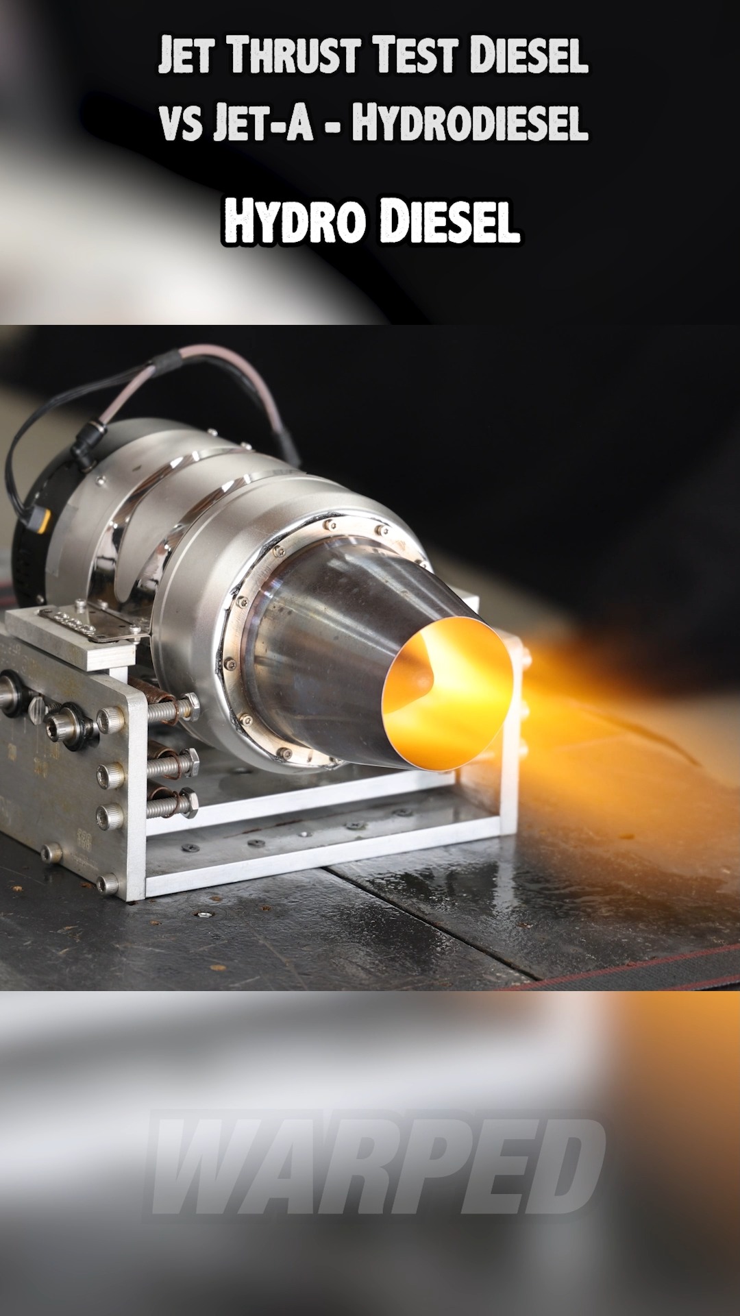 I Test 3 different fuels in a Mini Jet engine to see which one makes ...