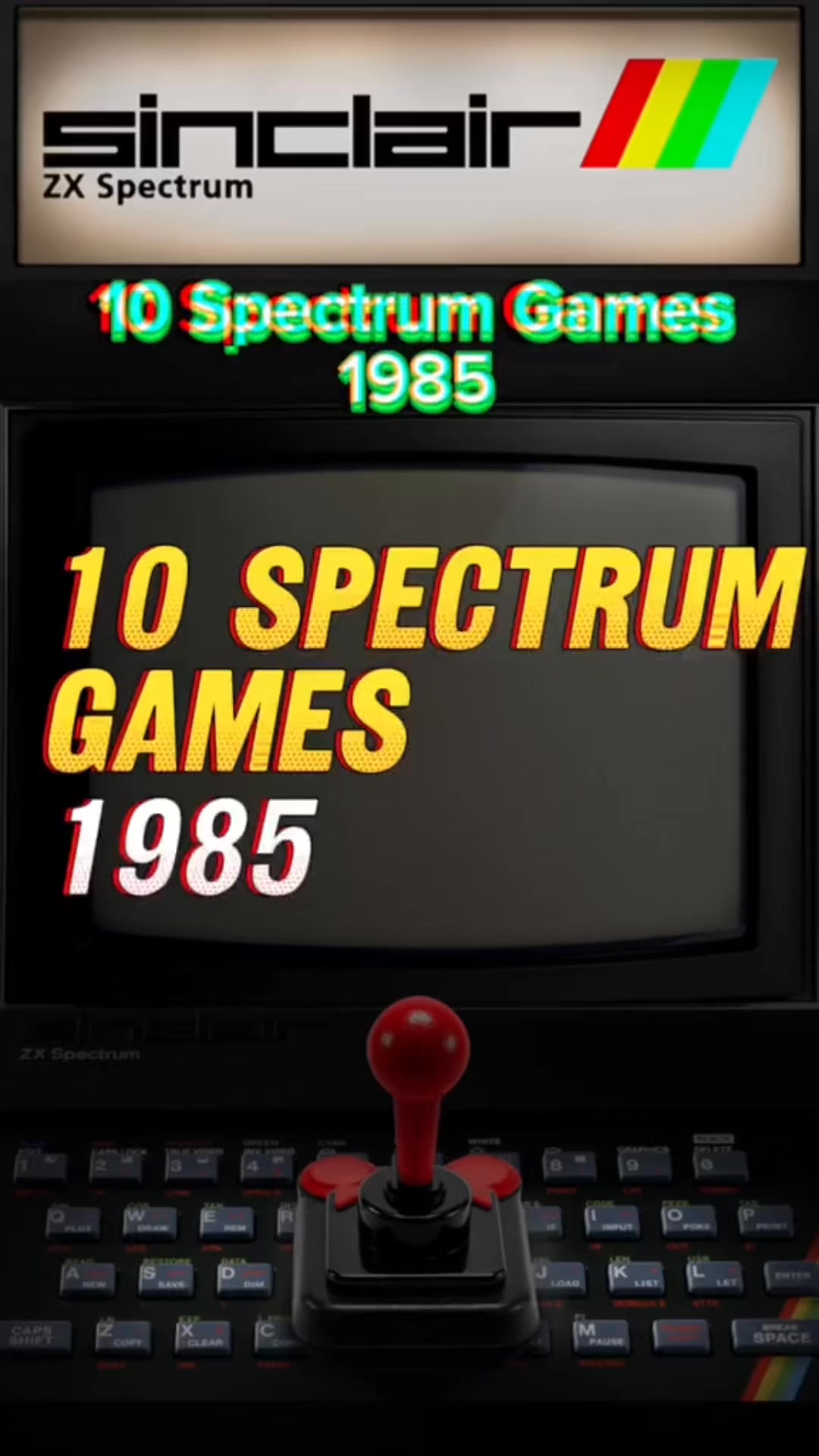 10 ZX Spectrum Games From 1985 #zxspectrum #retrogames