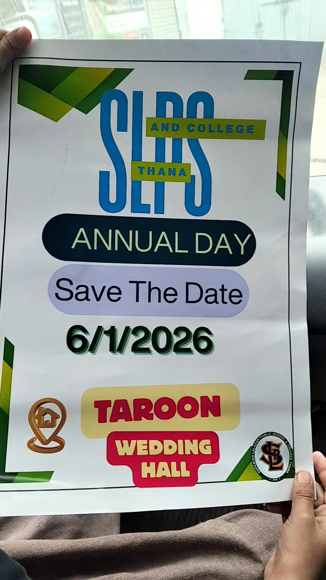 ANNUAL DAY 6/1/2025 save the date Location:Taroon shadi hall ...