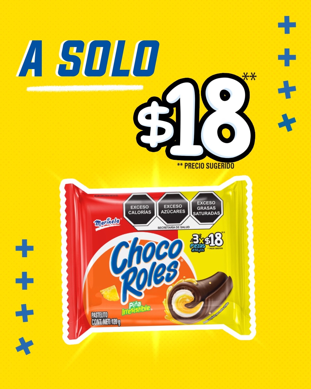Agita tu pantalla y descubre la irresitibilidad de Choco Roles 3 pack ...
