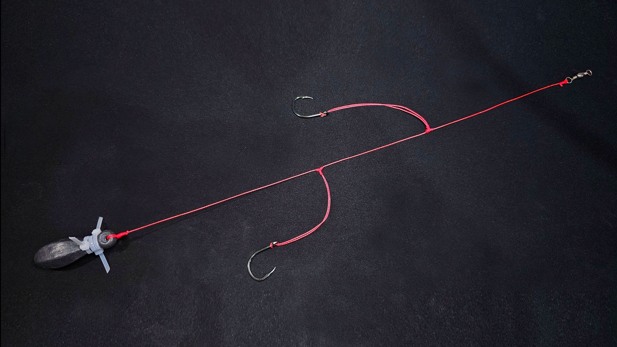 How to Tie High and Low Rig (T-Knot) Bottom Fishing #fishing # ...