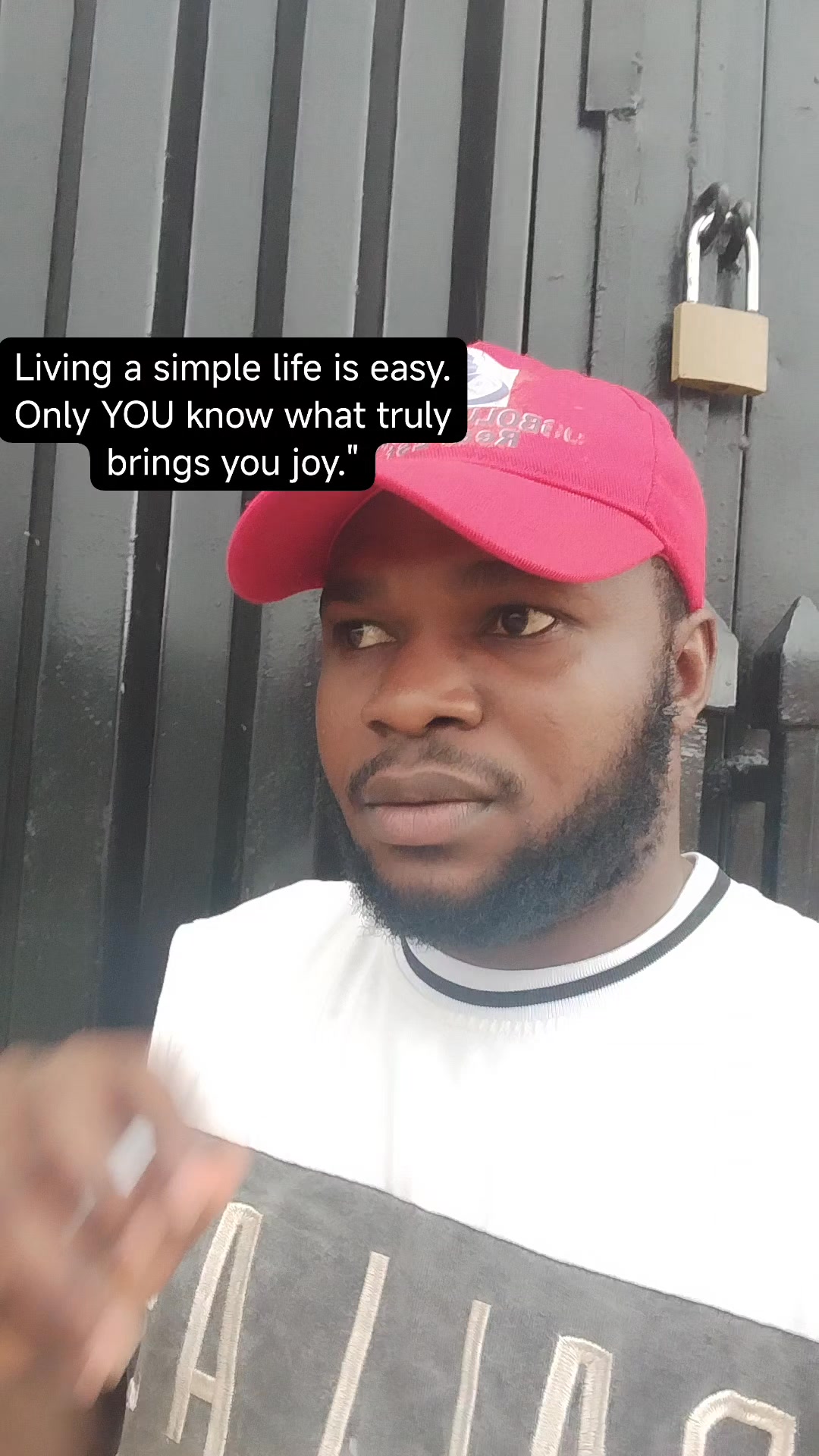 I want to live a simple life a life without stress, without