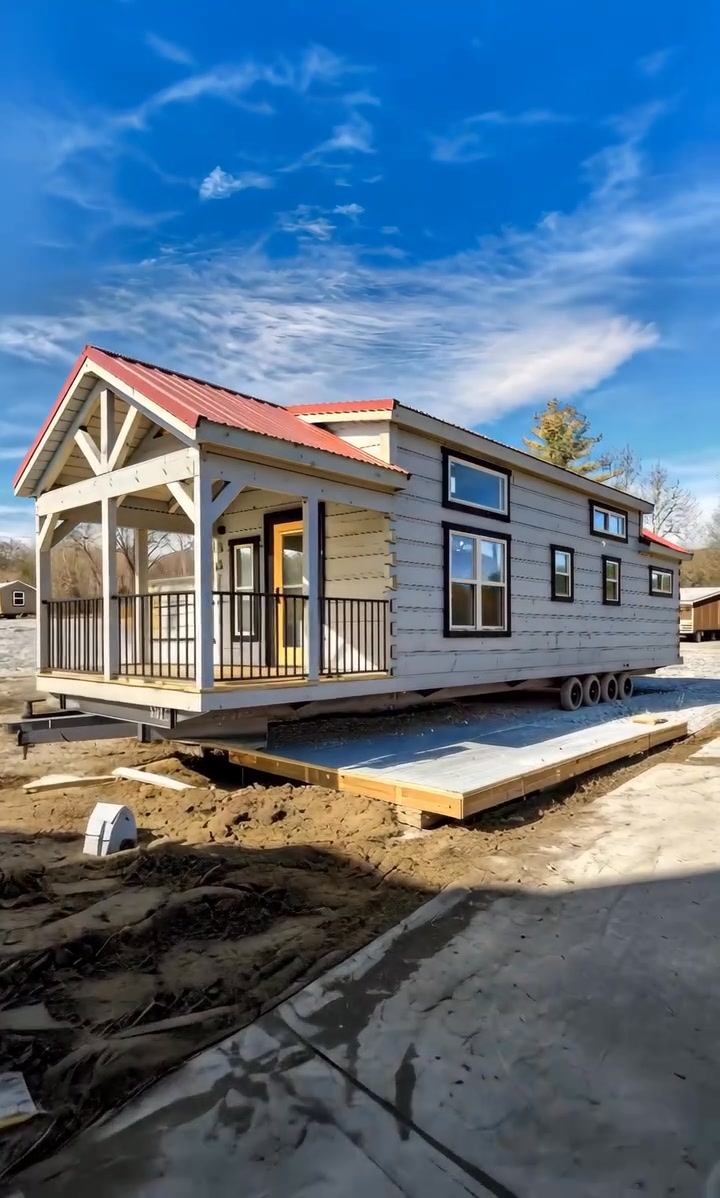Park Model Log Cabin – Budget-Friendly and Gorgeous Inside | My Rustic ...