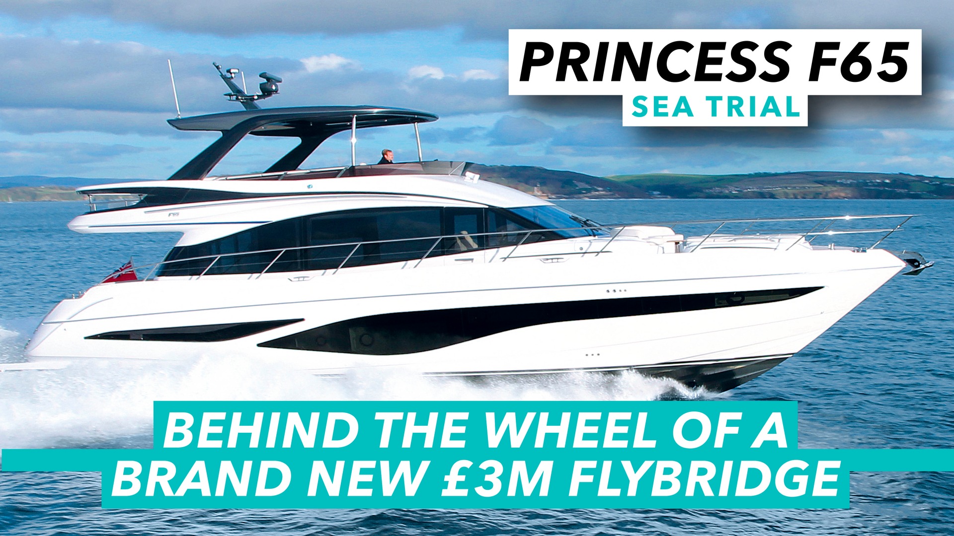 Fear not, fans of Princess Yachts’ F Class flybridge motor yachts – the ...