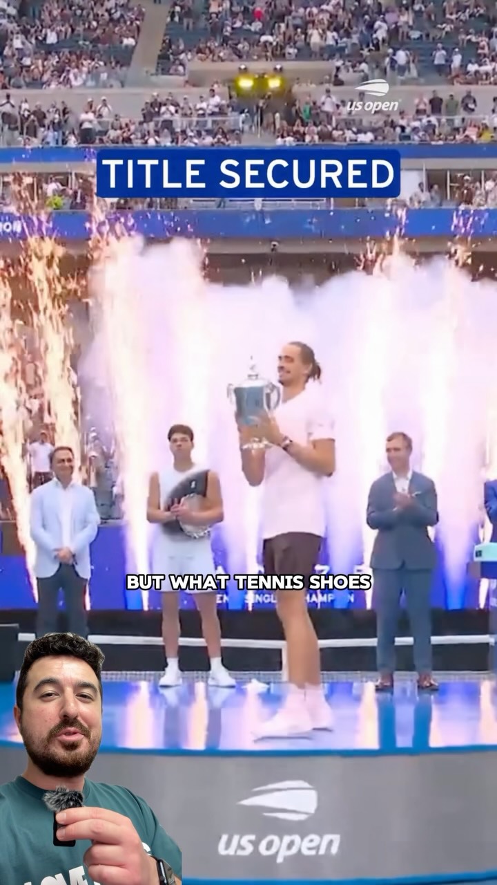 What Shoes did Zverev Wear to Win the US Open?🎾 | Steve Natto