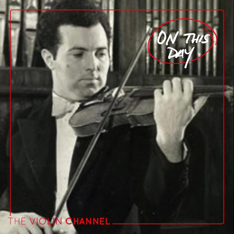 Julian Sitkovetsky, Russian violinist, born November 7