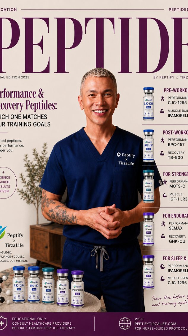 ipamorelin pre workout Which peptide matches YOUR training goal? 💪🧬 Save this before your next cycle. Here's the breakdown: PRE-WORKOUT 🏋️ Performance → CJC-1295 💪 Muscle Building → POST-WORKO ESP is formulated to 5 Questions to Ask type__Cart_badge Size:60-Count Bottle