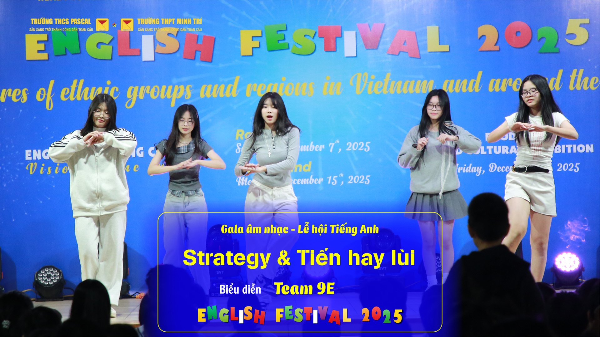 ️🎼 Mashup dance Strategy & Tiến hay lùi - Team 9E 🎼 Gala âm nhạc Lễ hội ...