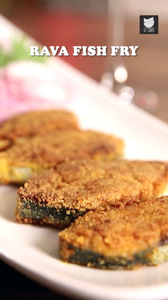 Golden, crispy, and bursting with flavor – Rava Fish Fry done to ...