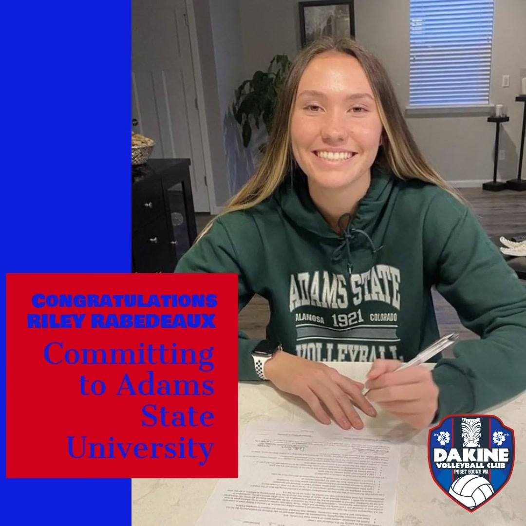Congratulations to Riley Rabedeaux on committing to play for Adams ...