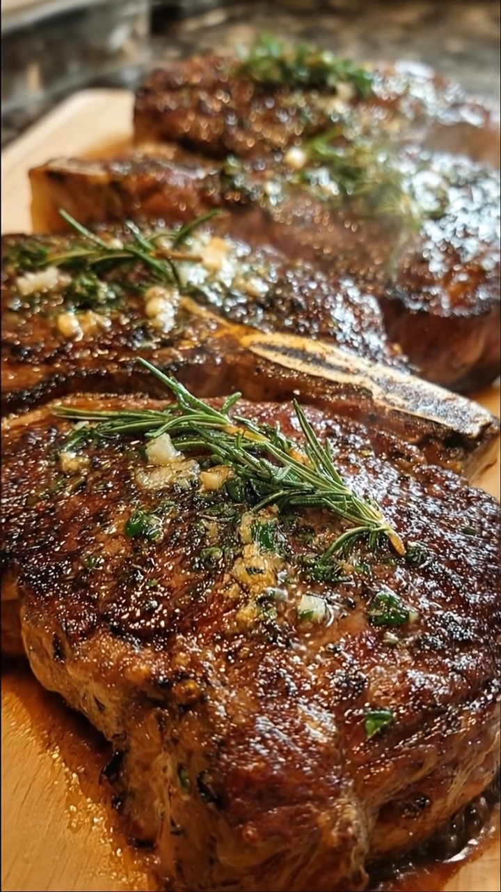 Juicy Ribeye Steaks Ingredients: 2 ribeye steaks (1 to 1.5 inches thick ...