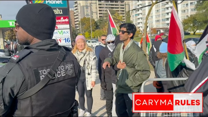 Caryma Sa’d - Protester Syed Raza, who was recently... | Facebook