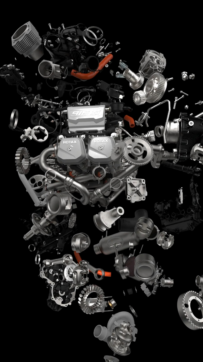 The impossible Engine Rotax 916 iS/c - it's all in the details. 🔧 Begin ...