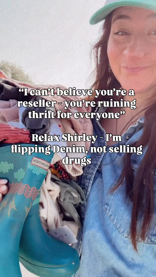 Legit use your brain 🧠 maaaaybe just a little bit! 👏🏻 #thrift #resale # ...