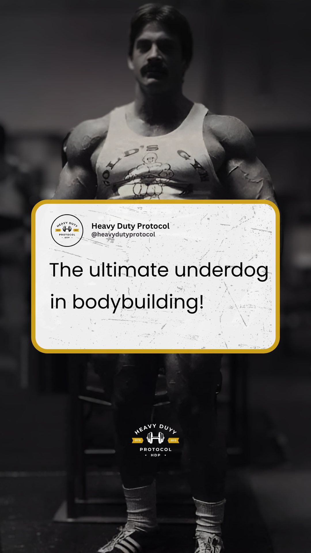 Dive into Mike Mentzer’s Heavy Duty Program in our bio 🔗 Mike Mentzer ...
