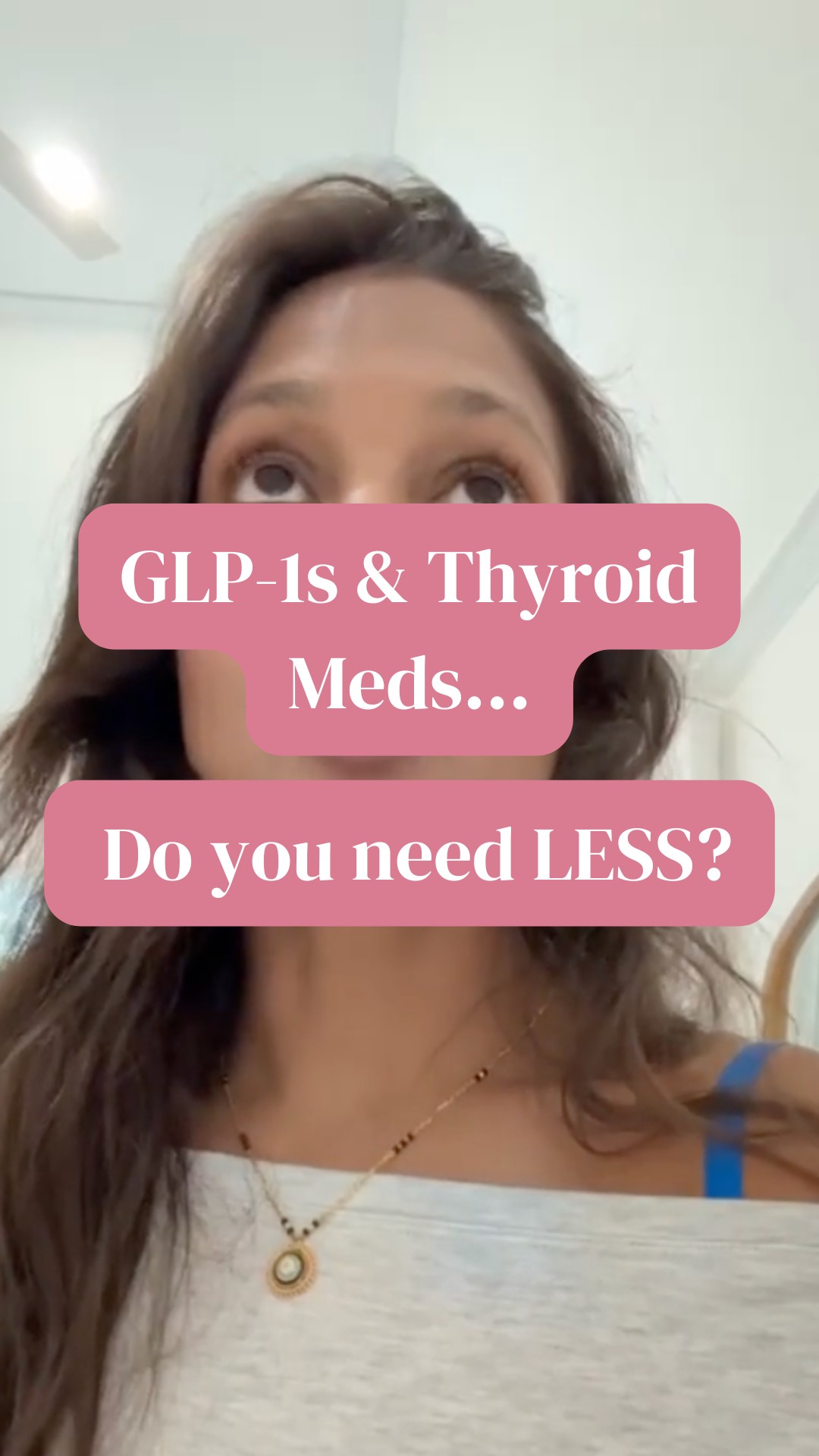 This is where a lot of people get confused., They start a GLP-1. They lose weight., And suddenly… their thyroid dose feels “off”, So what’s actually happening?, In many cases, it’s not the medication 