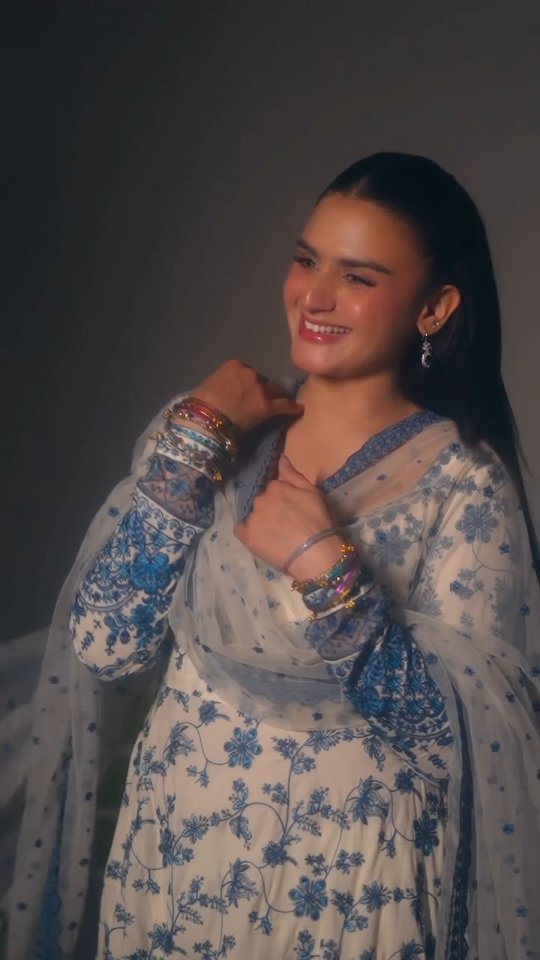 hira mani blue dress 😍, The Most Viral Code of the year 2026 Lawn Artilce *Faiza Saqlain* Shirt lawn, Trouser lawn, Dupatta net , World wide shipping, Stiching service available , +923012227882 whatspap Lined Dress