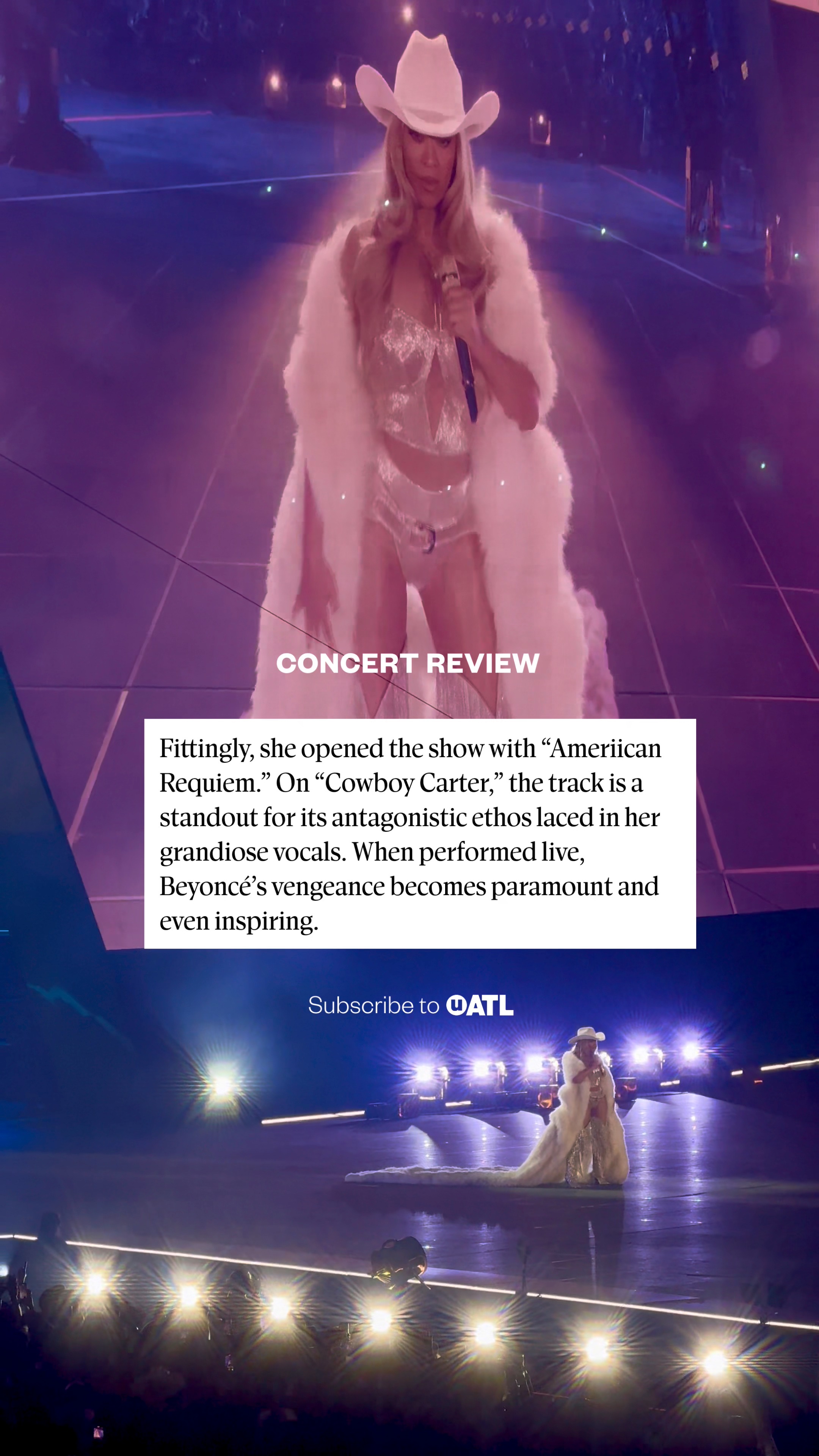 Concert Review: When Beyoncé hit the stage around 8:15 p.m., the answer ...