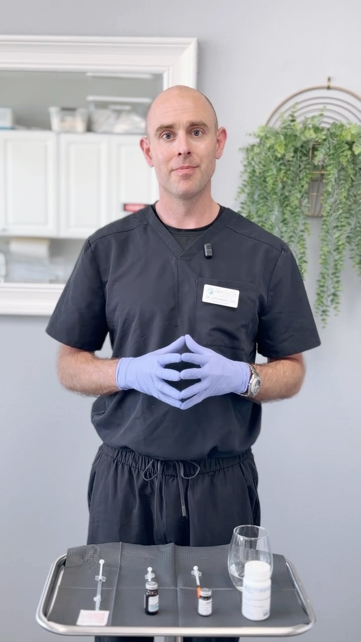 What does Dr. Neely take each week? 👀, In this video, he shares the medications and wellness therapies that are part of his personal weekly routine—including rapamycin, semaglutide, NAD, and
