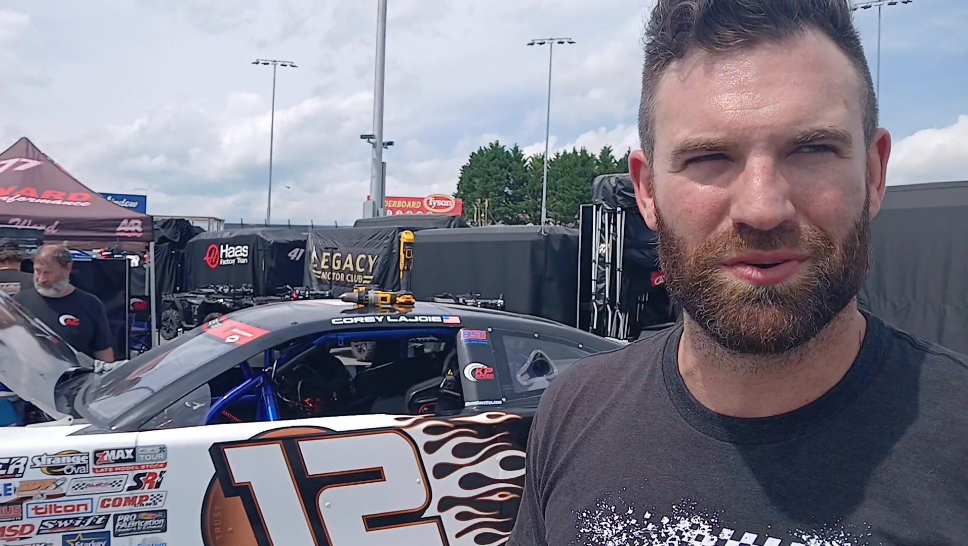 Corey LaJoie is racing a Late Model for the first time in over a decade ...