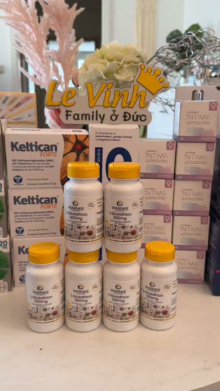 warnke l glutathione 500mg L-Glutathion - 100 Tabletten - Reduziert, hochdosiert & vegan | Vitalstoffe Warnke Glutaminsäure 500mg Kapseln ab