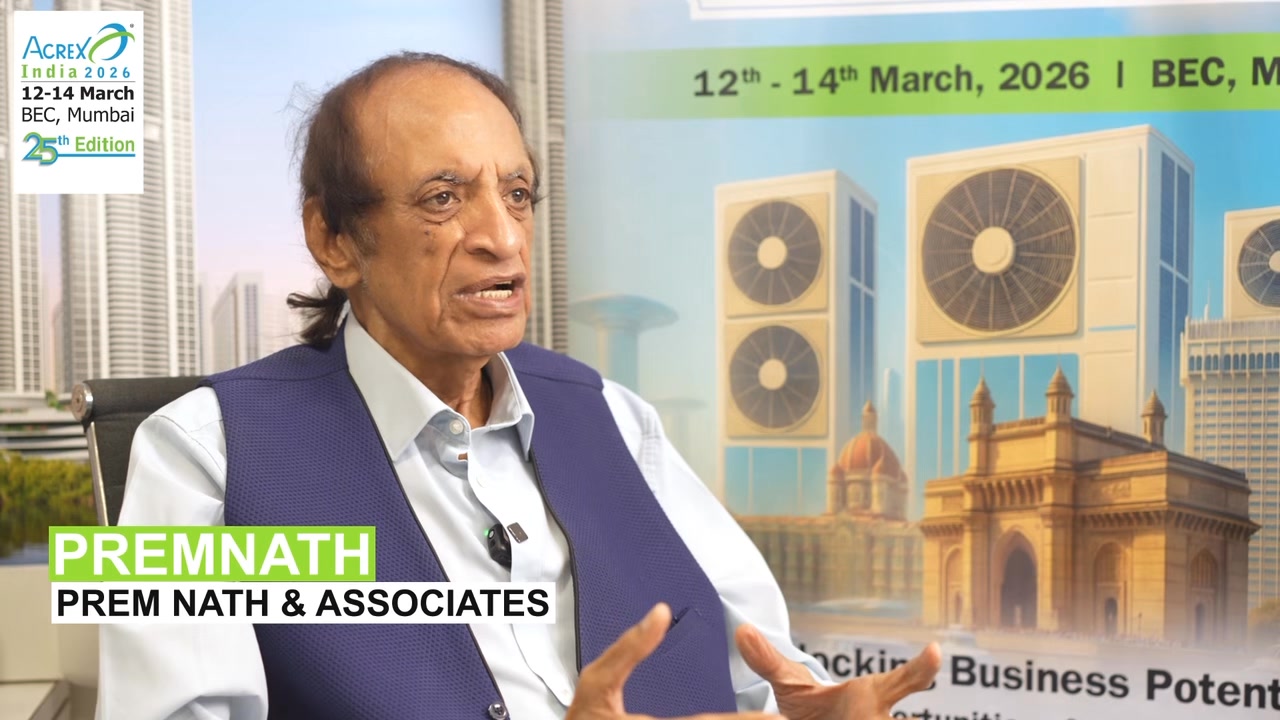 Mr. Premnath from Prem Nath & Associates shares his thoughts on ACREX ...