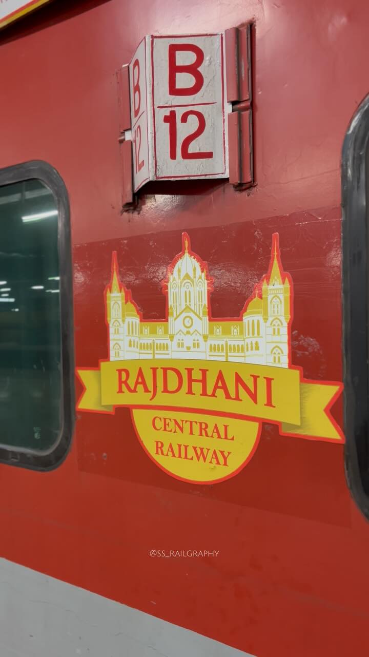 || 6 Years of CR Rajdhani || . . Celebrating 6 years of 22221/22 Mumbai ...